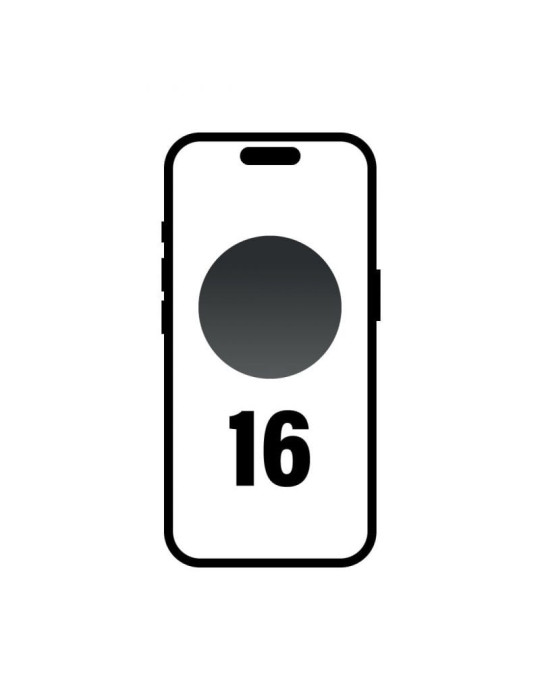 Smartphone Apple iPhone 16 128GB/ 6.1"/ 5G/ Negro