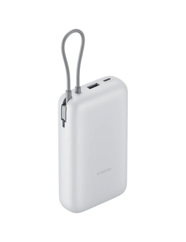 Powerbank 20000mAh Xiaomi Power Bank Integrated Cable/ 22.5W/ Blanco/ Incluye Cable USB Tipo-C 2