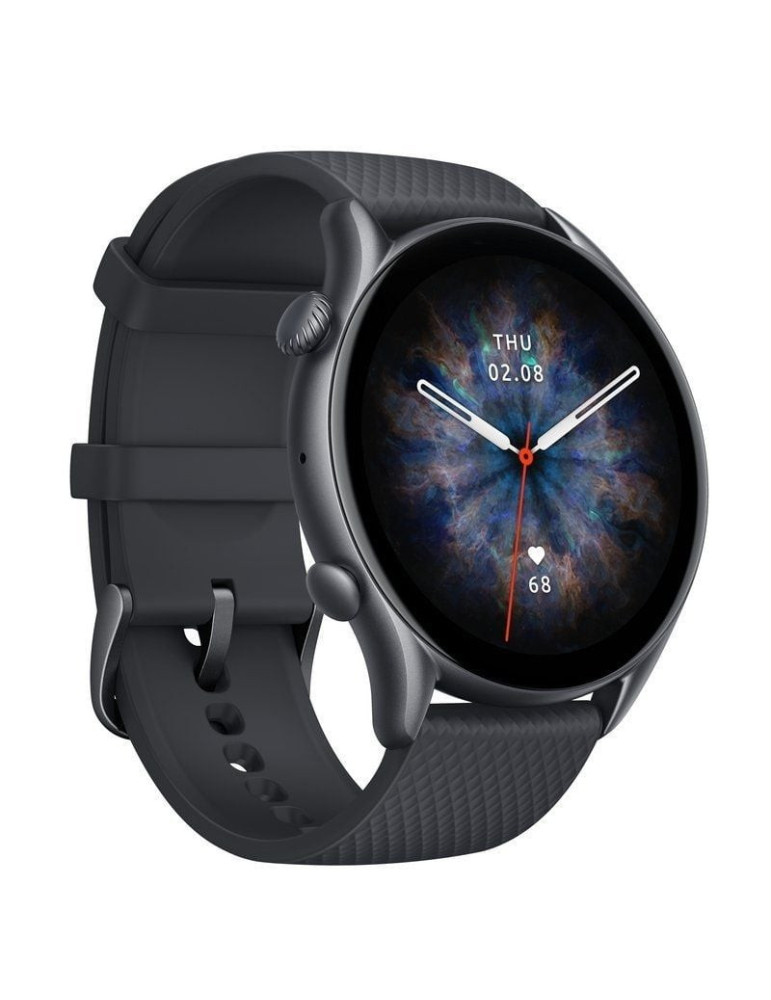 Smartwatch Huami Amazfit GTR 3 Pro/ Notificaciones/ Frecuencia Cardíaca/ GPS/ Negro