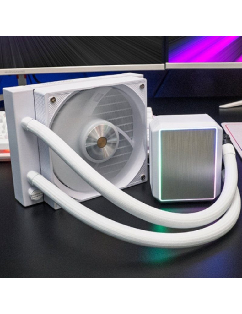 Sistema de Refrigeración Líquida Mars Gaming ML-PROII120/ Blanca
