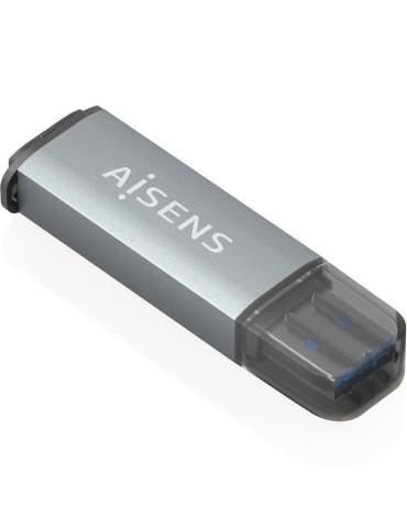 Lector de Tarjetas Externo Aisens ASCR-2A09-GR/ USB 3.1 2