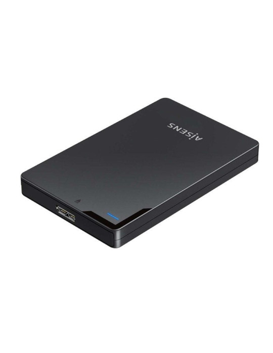 Caja Externa para Disco Duro de 2.5" Aisens ASE-2520B/ USB 3.1/ Sin tornillos