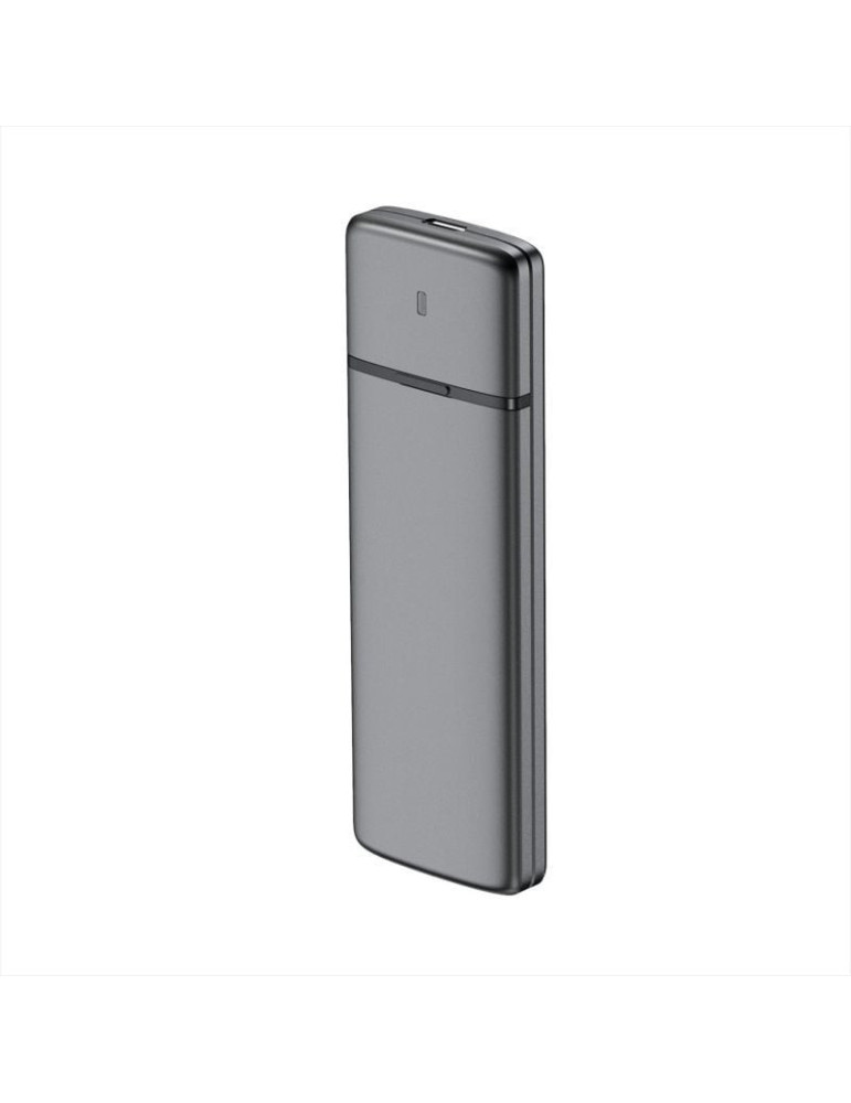 Caja Externa para Disco SSD M.2 SATA/NVMe Aisens ASM2-002G/ USB 3.1/ Sin tornillos