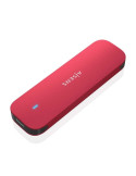Caja Externa para Disco SSD M.2 NVMe Aisens ASM2-027RED/ USB 3.2/ Sin tornillos