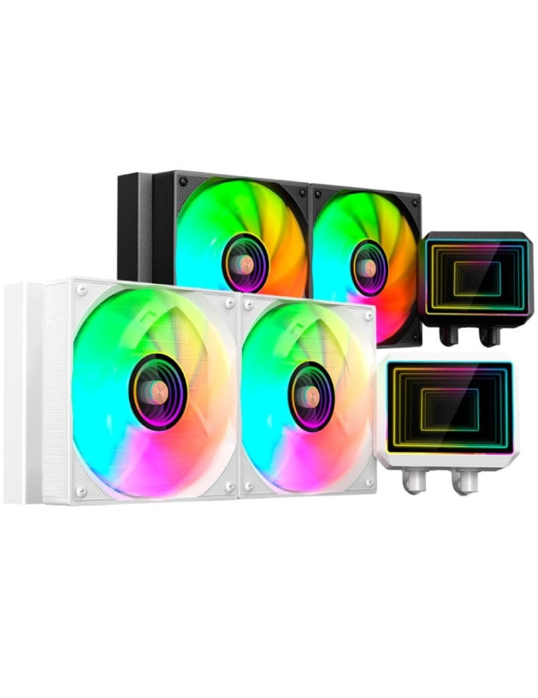 Sistema de Refrigeración Líquida Mars Gaming ML-TWO240/ Blanco