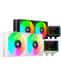 Sistema de Refrigeración Líquida Mars Gaming ML-TWO240/ Blanco