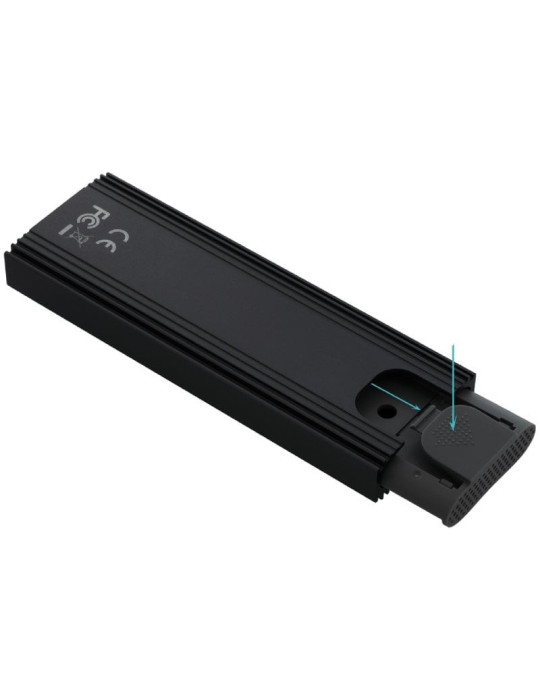 Caja Externa para Disco SSD M.2 NVMe TooQ TQE-2230B/ USB 3.1