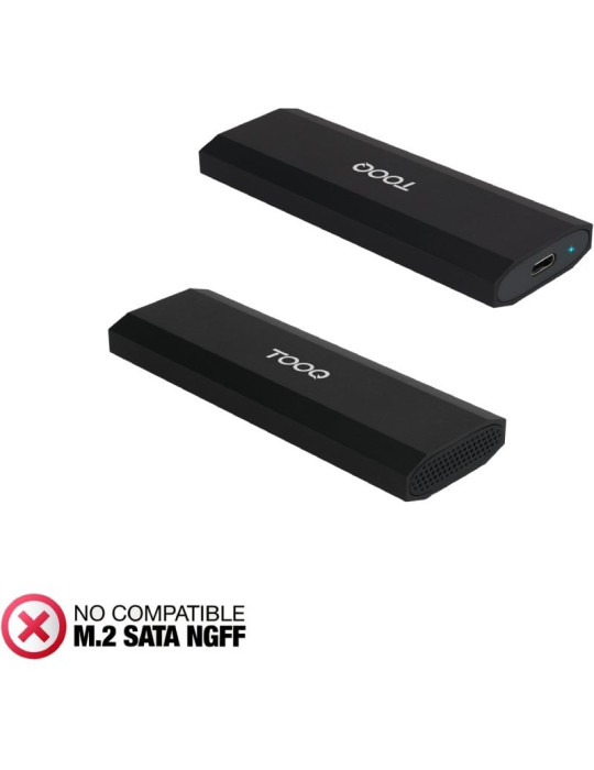 Caja Externa para Disco SSD M.2 NVMe TooQ TQE-2231B/ USB 3.1