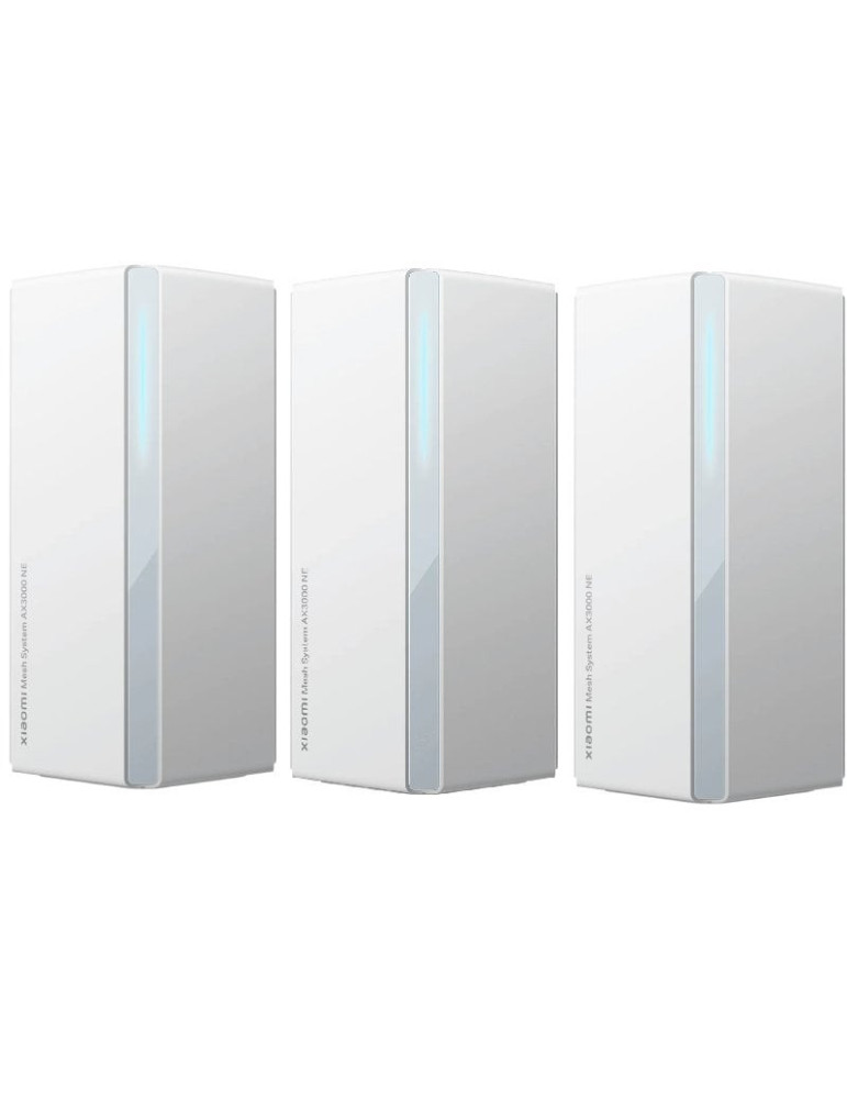 Sistema Mesh Xiaomi System AX3000 NE 3000Mbps/ 2.4GHz 5GHz/ Pack de 3
