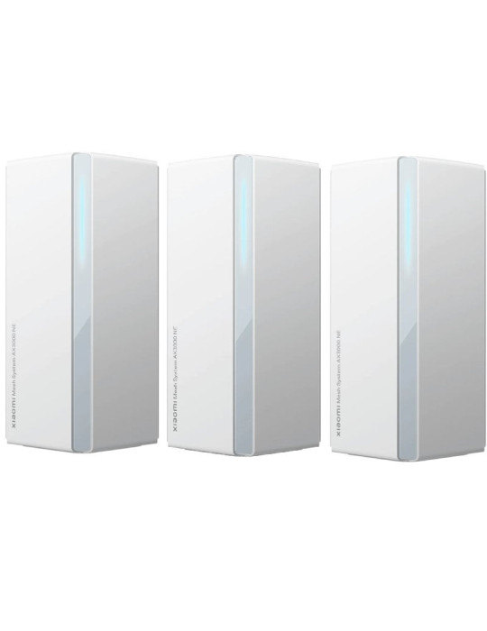 Sistema Mesh Xiaomi System AX3000 NE 3000Mbps/ 2.4GHz 5GHz/ Pack de 3