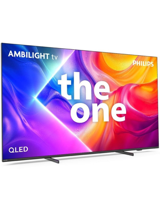 Televisor Philips QLED 75PUS9010 75"/ Ultra HD 4K/ Ambilight/ Smart TV/ WiFi