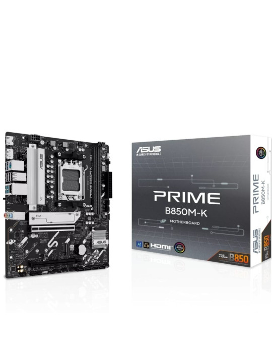 Placa Base Asus Prime B850M-K Socket AM5/ DDR5/ PCIe 5.0/ Micro ATX