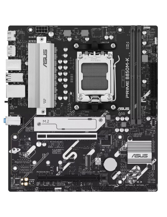 Placa Base Asus Prime B850M-K Socket AM5/ DDR5/ PCIe 5.0/ Micro ATX