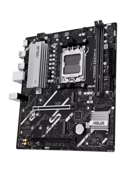 Placa Base Asus Prime B840M-K Socket AM5/ DDR5/ PCIe 4.0/ Micro ATX