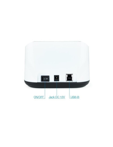 Docking Station para Discos Duros TooQ TQDS-802BW 2