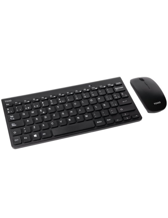 Teclado y Ratón Inalámbricos TooQ TQKMW-3101-B