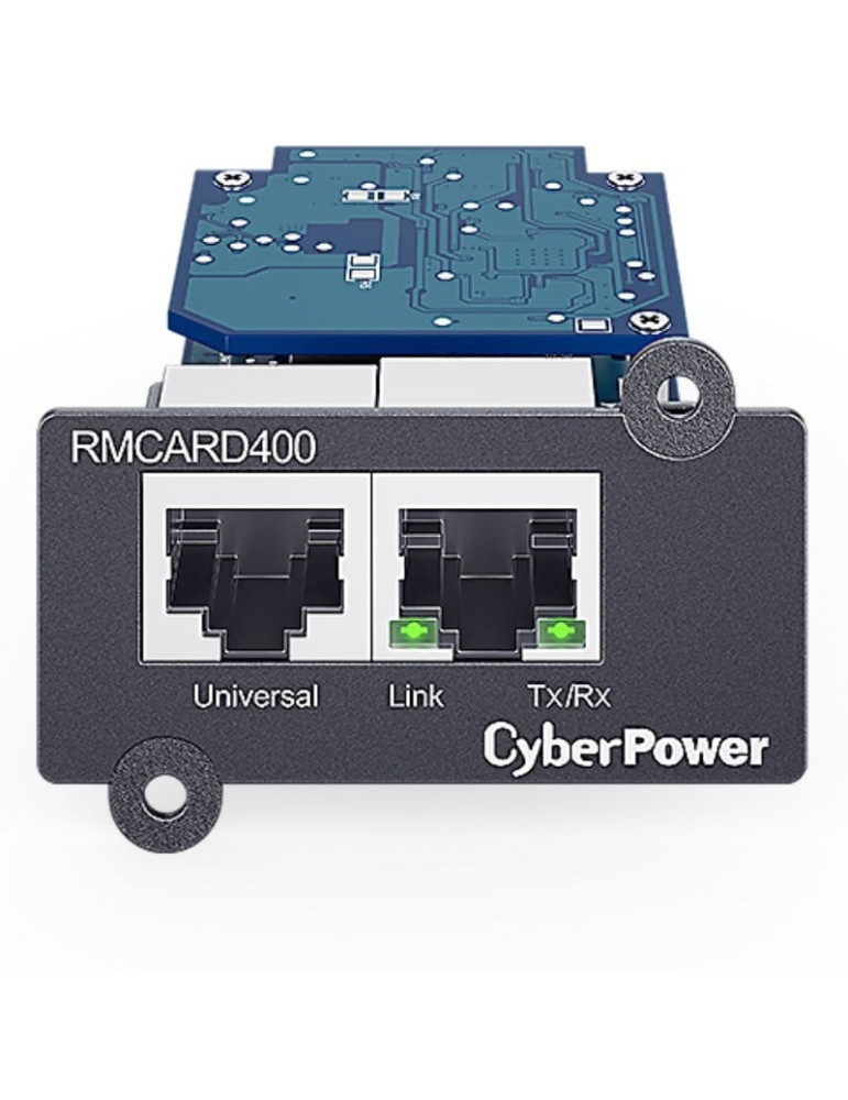 Tarjeta Gestión Remota Cyberpower RMCARD400/ RJ45/ compatible con Envirosensor