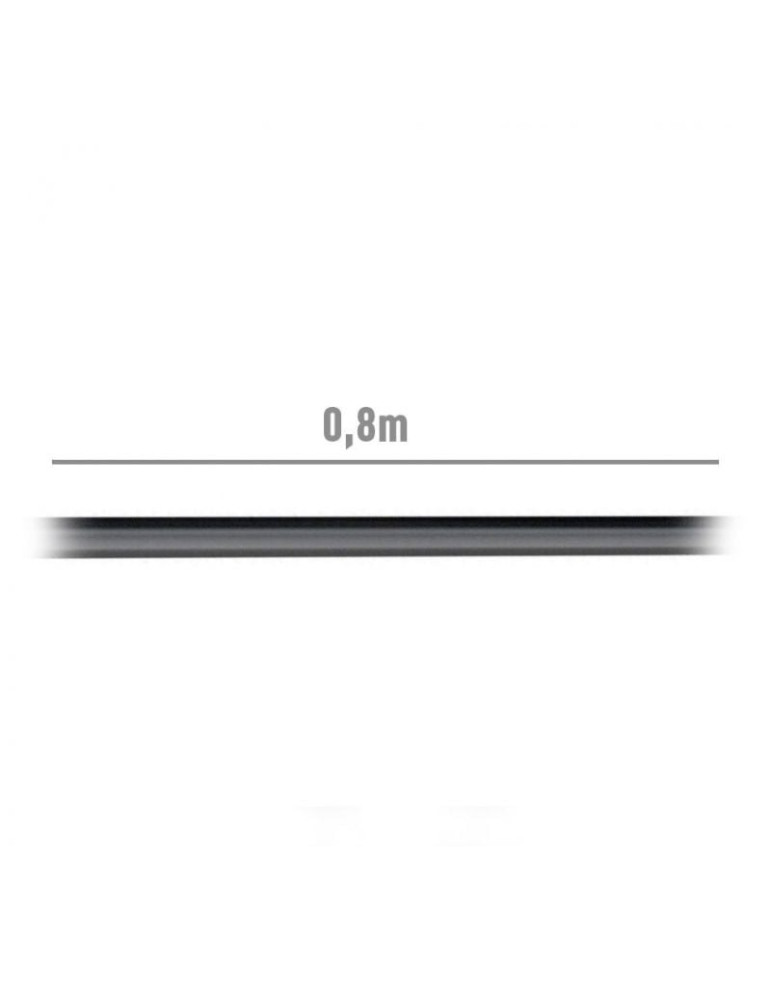 Cable USB 2.0 Aisens A101-0027/ USB Macho - MicroUSB Macho/ 480Mbps/ 80cm/ Negro