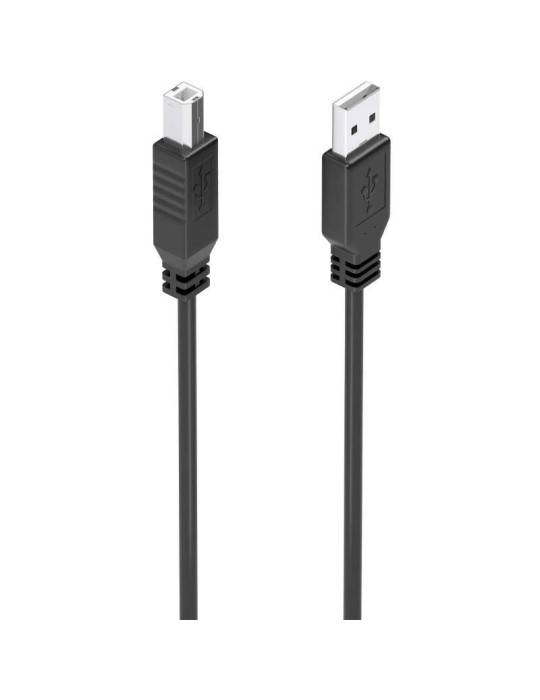 Cable Alargador USB 2.0 Aisens A101-0906/ USB Macho - USB Tipo-B/ 15m/ Negro
