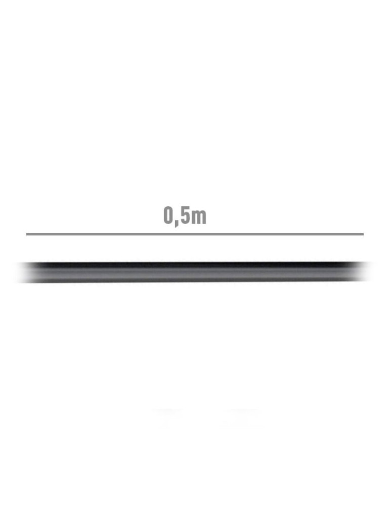 Cable USB 2.0 Aisens A101-0023/ USB Macho - USB Mini Macho/ 50cm/ Negro