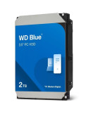Disco Duro Western Digital WD Blue PC Desktop 2TB/ 3.5"/ SATA III/ 64MB