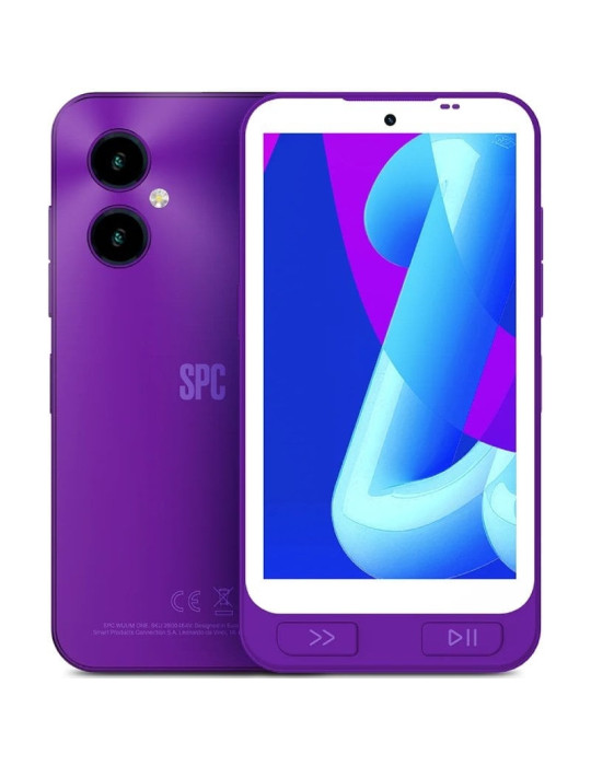 Smartphone SPC Wuum One 4GB/ 64GB/ 5"/ Púrpura