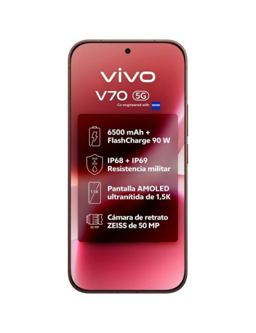 Smartphone Vivo V70 8GB/ 512GB/ 6.59"/ 5G/ Marrón 2