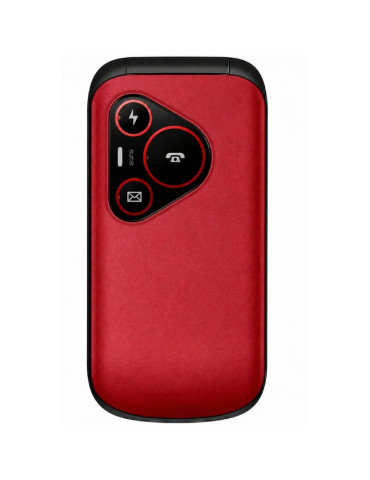 Teléfono Móvil Sunstech CELT24 para Personas Mayores/ Rojo 2