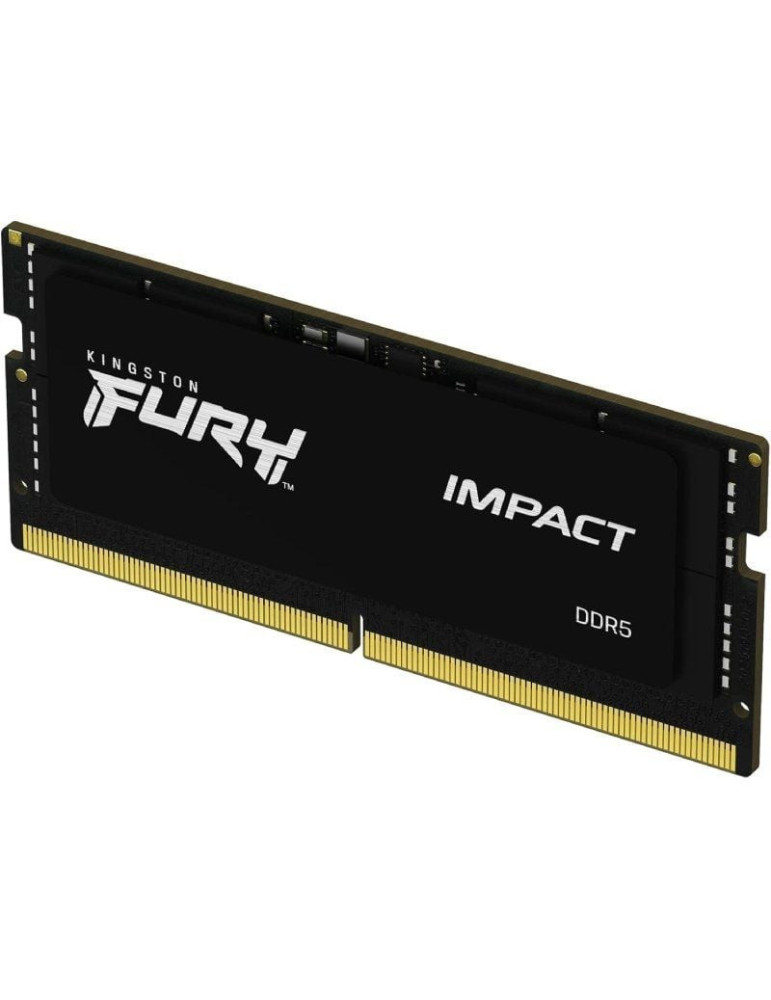 Memoria RAM Kingston FURY Impact 16GB/ DDR5/ 5600MHz/ 1.1V/ CL40/ SODIMM
