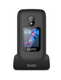 Teléfono Móvil Qubo P-221BKC 4G para Personas Mayores/ Negro