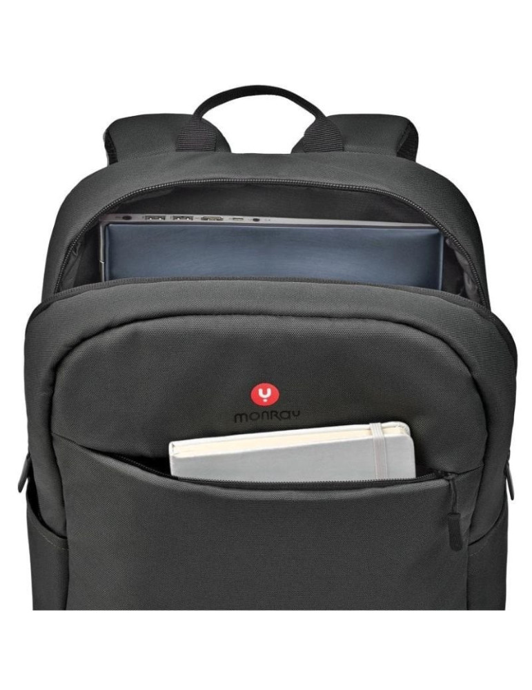 Mochila NGS Monray Sacks Venture para Portátiles hasta 15.6"/ Negra