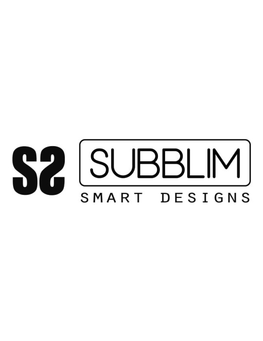 Mochila Subblim City Plus Backpack para Portátiles hasta 15.6"/ Puerto USB/ Roja