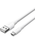 Cable USB 2.0 Vention CTIWF/ USB Macho - MicroUSB Macho/ Hasta 60W/ 480Mbps/ 1m/ Blanco