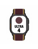 Apple Watch Ultra 4/ GPS/ 49mm/ Caja de Titanio Negro/ Correa Loop Trail Burdeos M/L