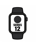 Apple Watch Series 12/ GPS/ 46mm/ Negro/ Correa Deportiva Negra (M/L)