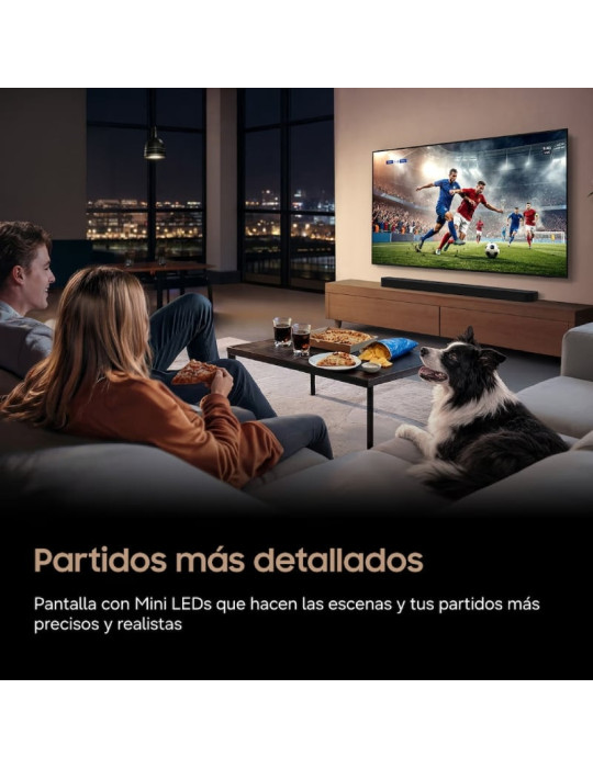 Televisor Samsung Mini LED M72H 43"/ Ultra HD 4K/ Smart TV/ WiFi