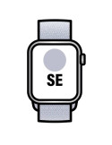 Apple Watch SE/ GPS/ 40mm/ Caja de Aluminio/ Correa Loop Deportiva Azul Nube