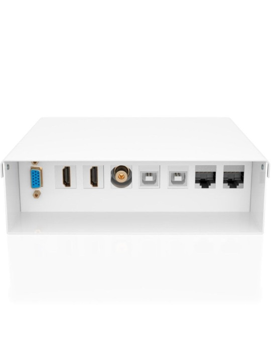 Caja de Conexiones Aisens A127-1031/ VGA - 2x HDMI - Jack 3.5 - 2x USB-B - 2x RJ45