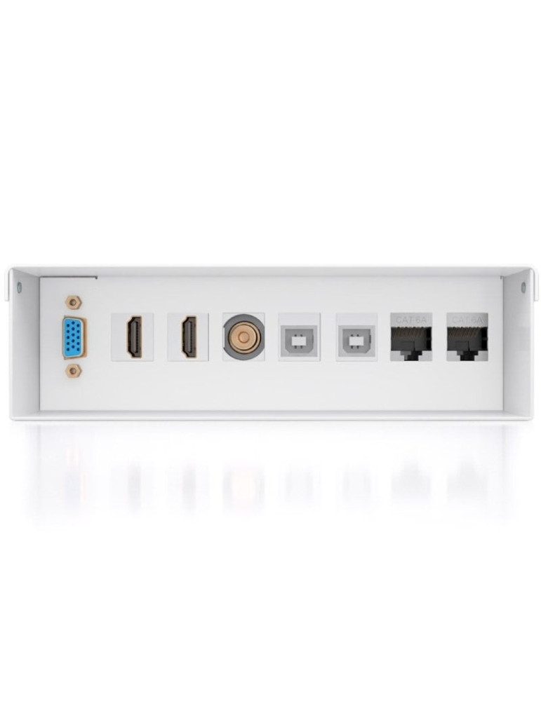 Caja de Conexiones Aisens A127-1031/ VGA - 2x HDMI - Jack 3.5 - 2x USB-B - 2x RJ45