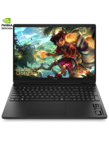 Portátil Gaming HP Omen 15-GB0007NS Ryzen 7 260/ 24GB/ 1TB SSD/ GeForce RTX 5060/ 15.3"/ Sin Sistema Operativo