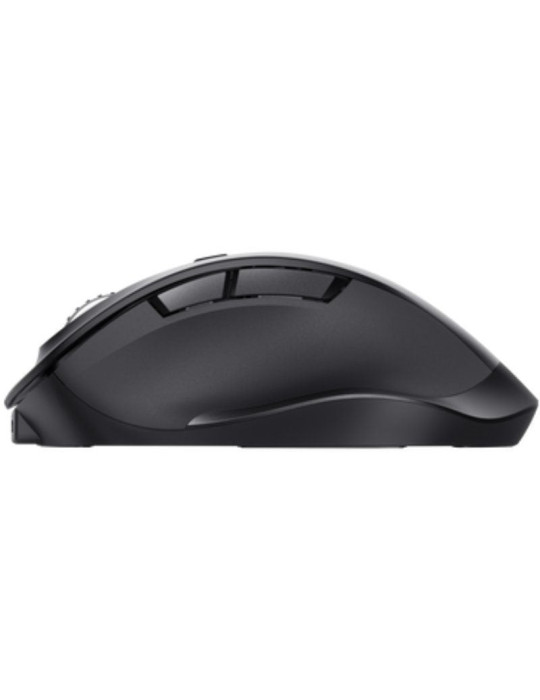 Ratón Ergonómico Inalámbrico Trust Fyda Multidispositivo/ Batería recargable/ Hasta 2400 DPI