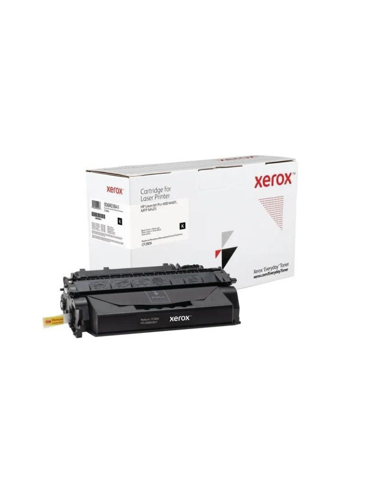 Tóner compatible Xerox 006R03841 compatible con HP CF280X/ 6900 páginas/ Negro Tóner compatible Xerox 006R03841 compatible con HP CF280X/ 6900 páginas/ Negro