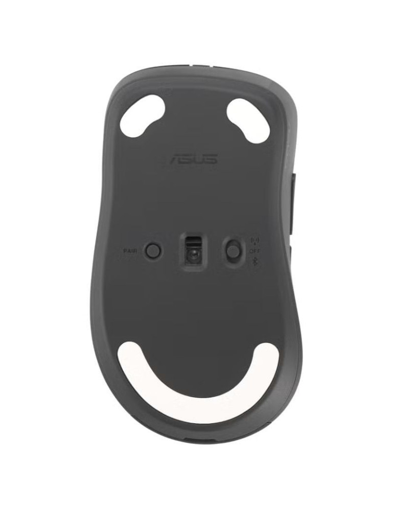 Ratón Inalámbrico Asus MD102/ Batería Recargable/ Hasta 1600 DPI/ Gris Oscuro