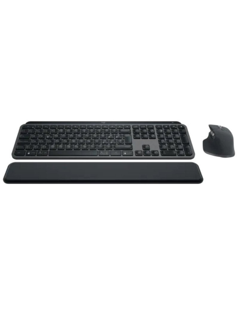Teclado y Ratón Inalámbricos Logitech MX Keys S Combo/ Incluye Reposamanos