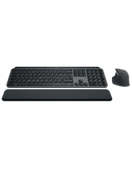 Teclado y Ratón Inalámbricos Logitech MX Keys S Combo/ Incluye Reposamanos