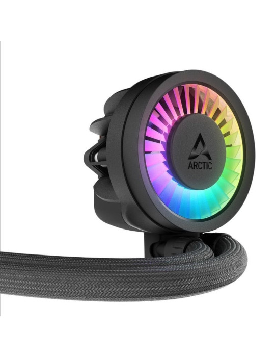 Sistema de Refrigeración Líquida Arctic Liquid Freezer III Pro 280 A-RGB/ Negro