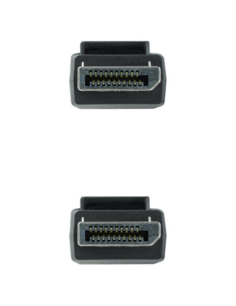 Cable DisplayPort Nanocable 10.15.2601-L150/ DisplayPort Macho - DisplayPort Macho/ 1.5m/ Negro
