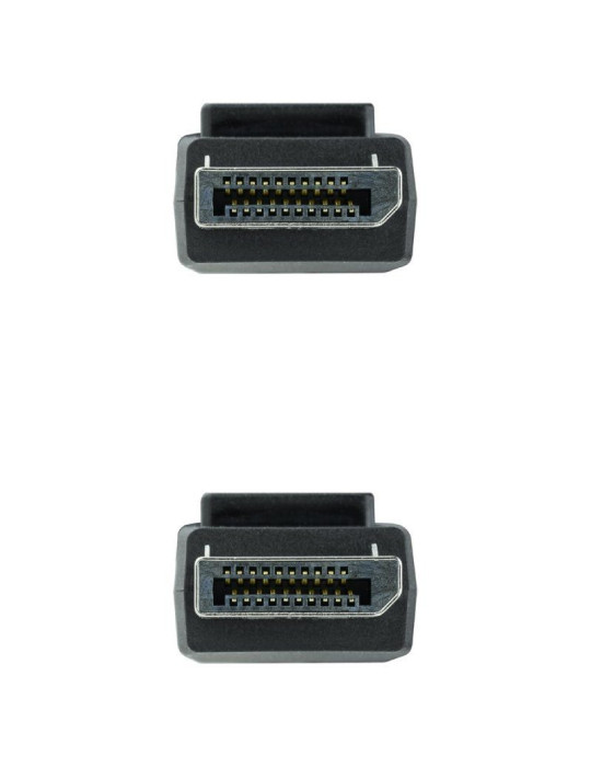Cable DisplayPort Nanocable 10.15.2601-L150/ DisplayPort Macho - DisplayPort Macho/ 1.5m/ Negro