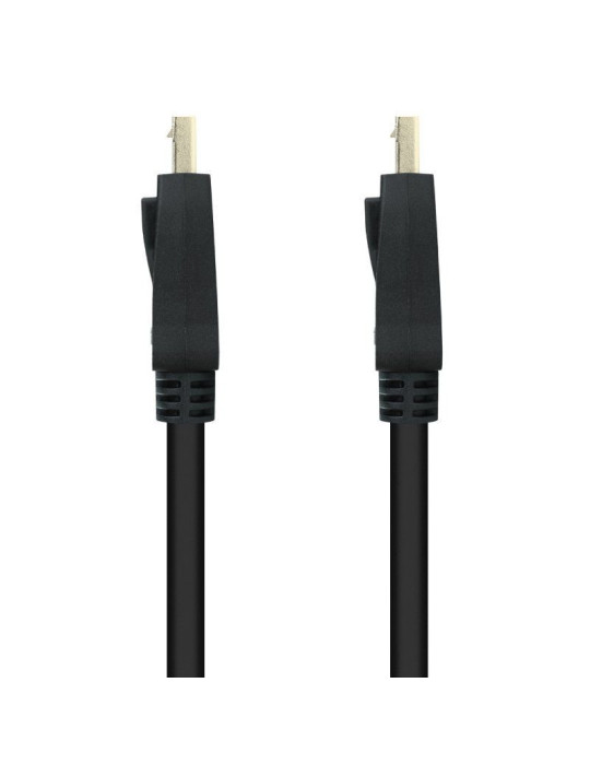 Cable DisplayPort Nanocable 10.15.2601-L150/ DisplayPort Macho - DisplayPort Macho/ 1.5m/ Negro