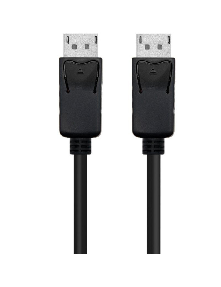 Cable DisplayPort Nanocable 10.15.2701/ DisplayPort Macho - DisplayPort Macho/ 1m/ Negro